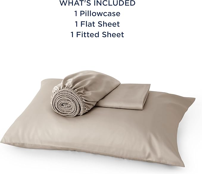 Bedsure Cooling Sheets Twin, Rayon Derived from Bamboo, Breathable & Soft Twin - Image 6