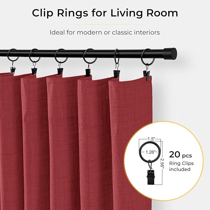 INOVADAY 100% Blackout Curtains - Image 3