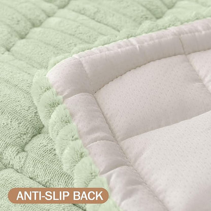 Smiry Couch Cover for Dogs Washable, Non Slip Fuzzy Pet Couch Covers for 3 - Image 8