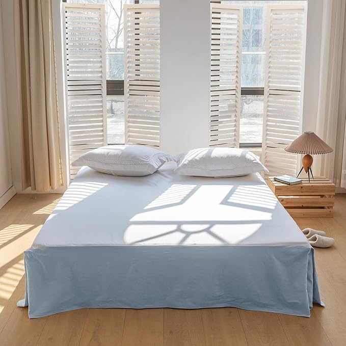 BISELINA French Linen Bed Skirt by BISELINA