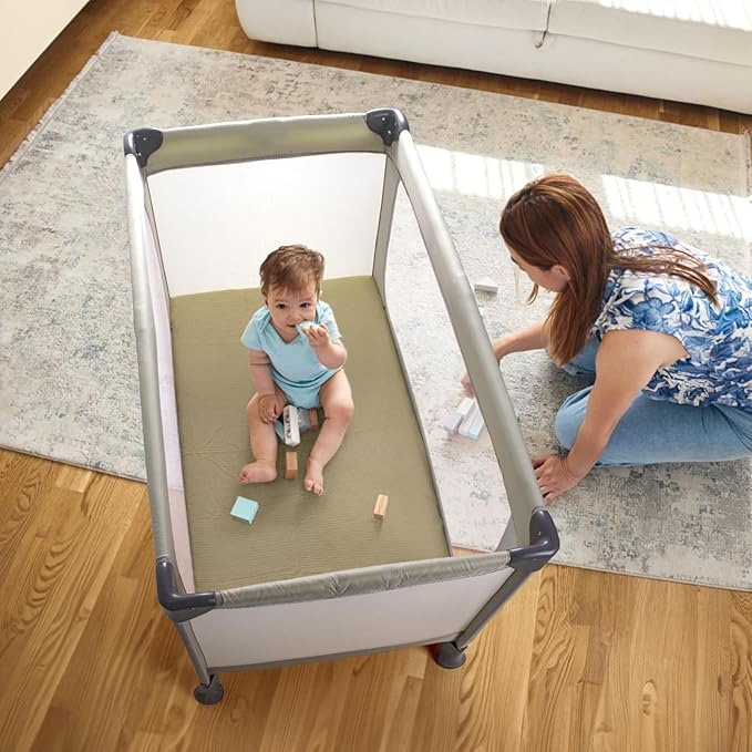 lulumoon Pack N Play Sheets: Soft & Breathable Playard Sheets - Image 5
