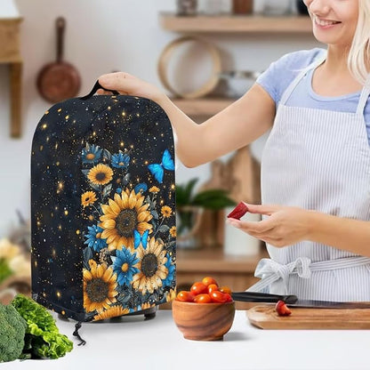 Butterfly Flower Print Blender Dust Cover Stand Mixer or Coffee Maker Appliance - Image 3