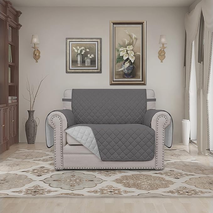 Easy-Going Oversized Chair Sofa Slipcover Reversible Sofa Cover Water Resistant - Image 2