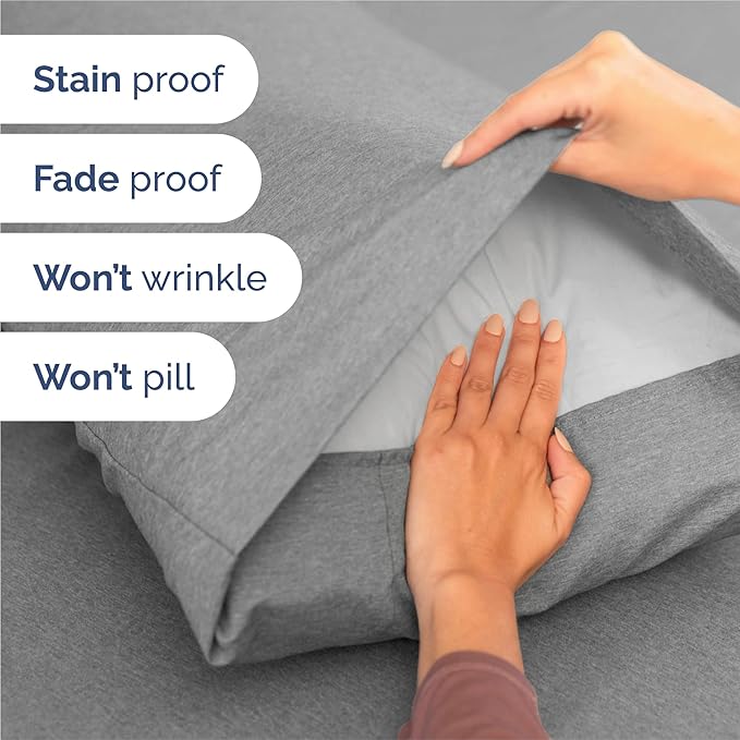 Split King Size 5 Piece Sheet Set - Image 5