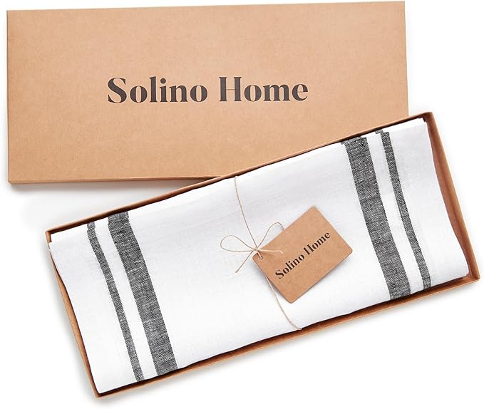Solino Home Linen Table Runner 120 Inches Long - Image 5