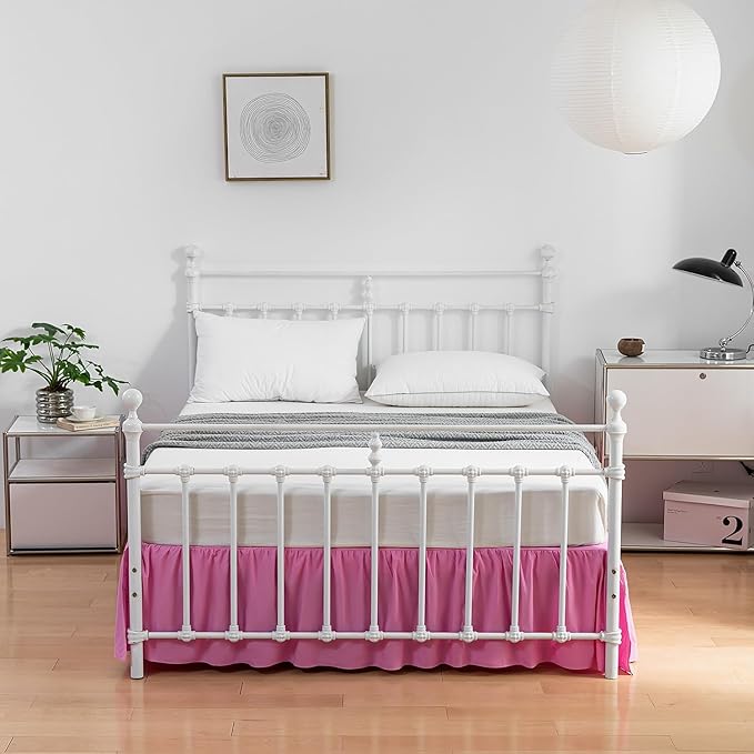 Bed Skirt Full Size Ruffled Bed Skirts - Image 5