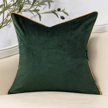 Yangest Green Twigs Throw Pillow Cover Branches Velvet Cushion Case Neutral - Image 2