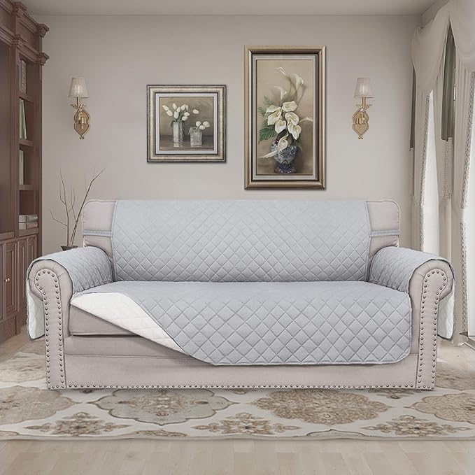 Easy-Going Sofa Slipcover Reversible Loveseat Sofa Cover Couch Cover - Image 2
