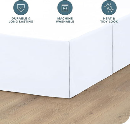 Bare Home Kids Twin Bed Skirt - Image 2