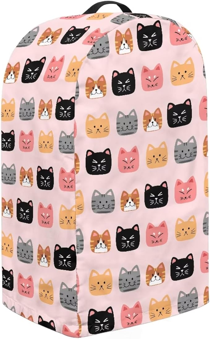 Cute Cats Pattern Blender Dust Cover Stand Mixer or Coffee Maker Appliance - Image 4