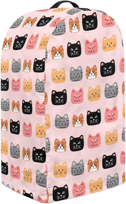 Cute Cats Pattern Blender Dust Cover Stand Mixer or Coffee Maker Appliance - Image 4