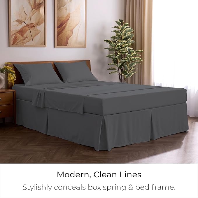 Mellanni Bed Skirt Full Size - Image 5