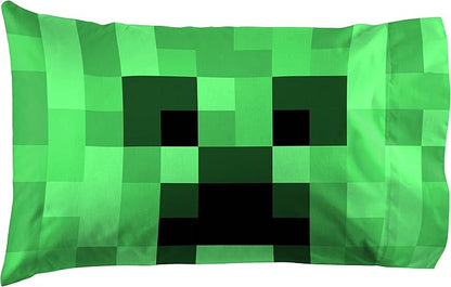 Jay Franco Minecraft Lone Creeper 1 Pack Pillowcase by JayFranco