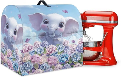 Cute Cartoon Elephant Mixer Cover Stand Dust Proof Covers by Unknown