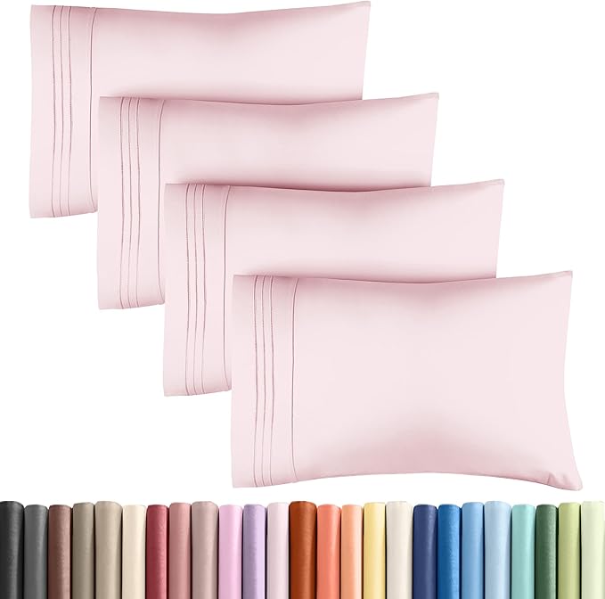 King Pillow Cases Set of 4 by CGKUnlimited