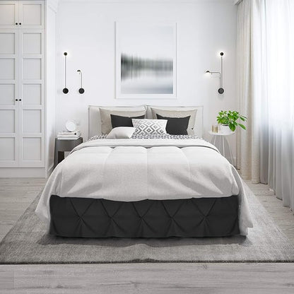 Nestl Pinch Pleat Twin Bed Skirt - Image 9