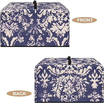 Microwave Oven Universal Dust Cover, Vintage Pattern Waterproof Polyester - Image 5