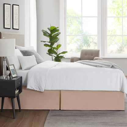 Nestl Taupe Full Bed Skirt - Image 7