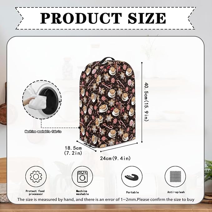 Cane Candy Coffee Blender Cover Dust Cover Appliance Dust Cover - Image 5