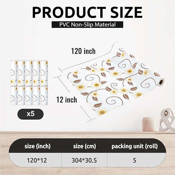 RAY STAR 12X120 Inch Shelf Liner - Image 3