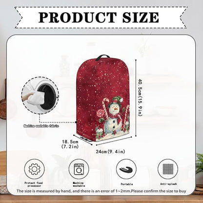 Christmas Blender Dust Cover Stand Mixer or Coffee Maker Appliance Covers - Image 6
