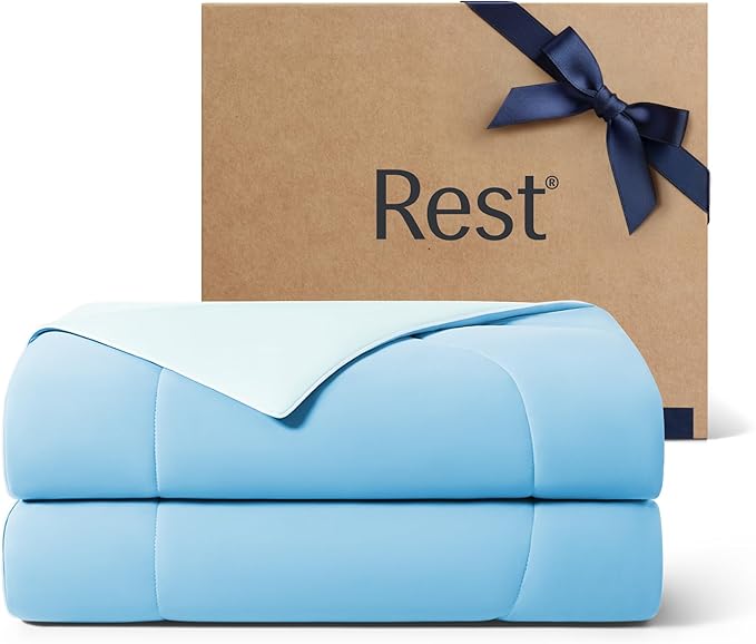 REST® Evercool® Cooling Comforter, King/Cali King, Blanket by REST