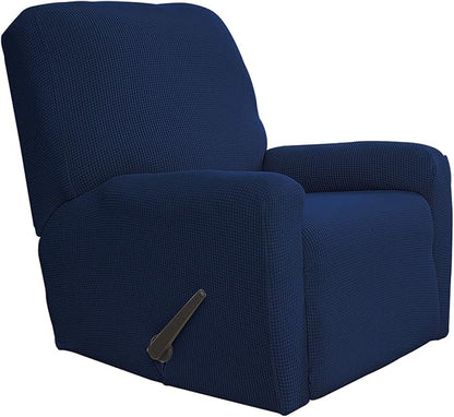Easy-Going Recliner Stretch Sofa Slipcover Sofa Cover 4-Pieces Furniture by Easy-Going