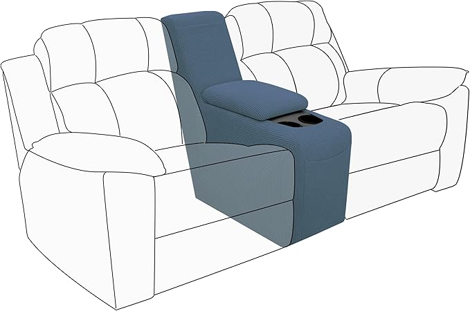 Easy-Going 2-Piece Recliner Console Cover by Easy-Going