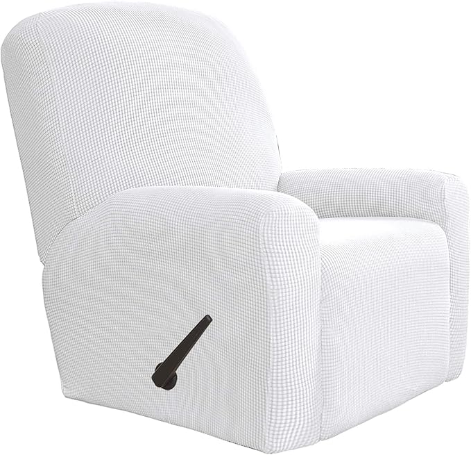 Easy-Going 4 Pieces Oversized Recliner Stretch Sofa Slipcover Sofa Cover by Easy-Going