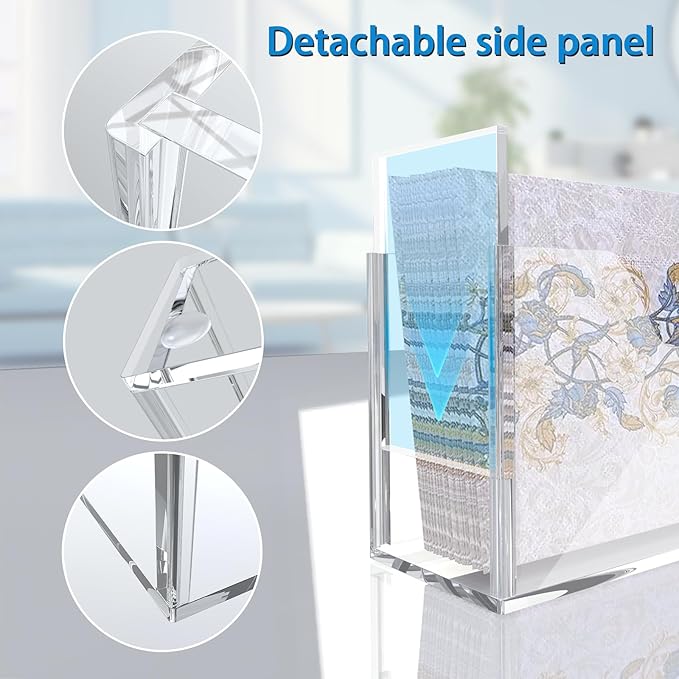 Acrylic Guest Towel Napkin Holder - Image 4