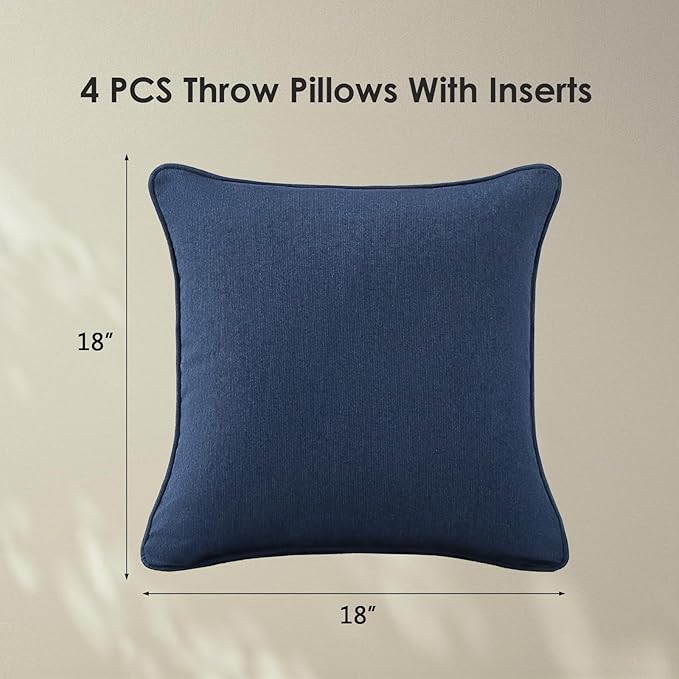 Outdoor Sunbrella Decorative Throw Pillow Covers Only, Sofa and Patio Furniture - Image 8