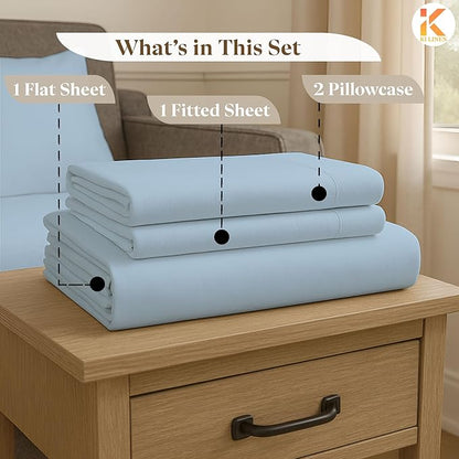 Sleeper Sofa Bed Sheet Set - Image 2