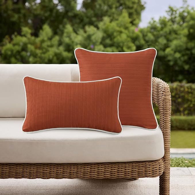 Decorative Outdoor Water Repellent Throw Pillows - Image 2