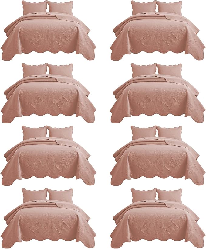 IR Imperial Rooms 8 Pack Quilt King Size Bedding by IRImperialRooms