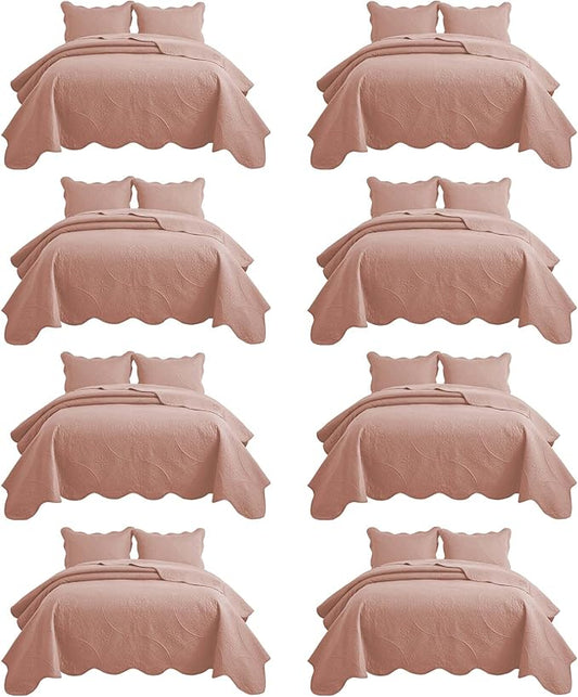 IR Imperial Rooms 8 Pack Quilt King Size Bedding by IRImperialRooms