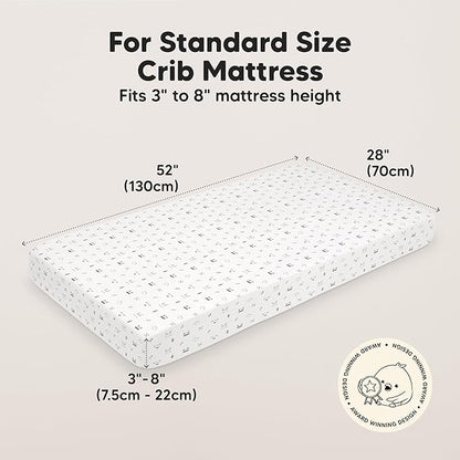 KeaBabies 2-Pack Baby Crib Sheets - Image 3