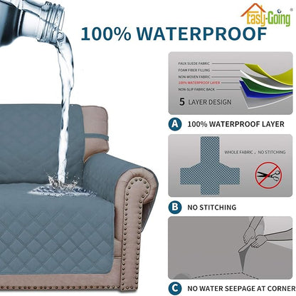 Easy-Going Sofa Slipcover Waterproof Couch Cover - Image 4