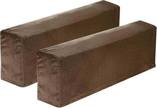 uxcell 2Pcs Stretch Armrest Covers, Polyester Soft Armchair Slipcovers Couch by uxcell