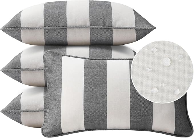 Decorative Outdoor Water Repellent Throw Pillows by Unimatta