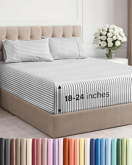 Extra Deep Pocket Queen Sheet Set by CGKUnlimited