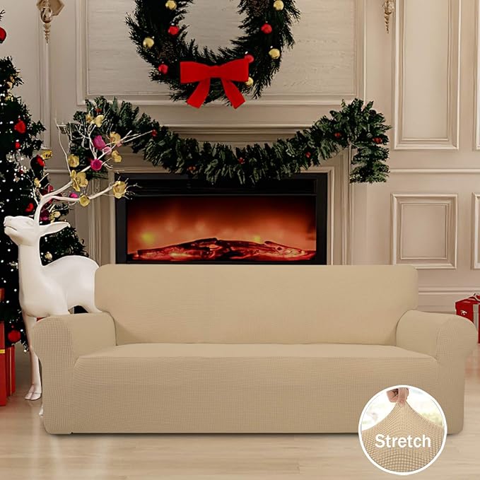 Easy-Going Stretch Oversized Sofa Slipcover 1-Piece Sofa Cover Furniture - Image 2