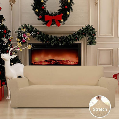 Easy-Going Stretch Oversized Sofa Slipcover 1-Piece Sofa Cover Furniture - Image 2