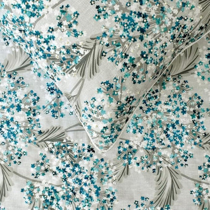The HomeCentric King/Queen/Twin Blue Decorative Twin 53"x18" Bed Runner - Image 4