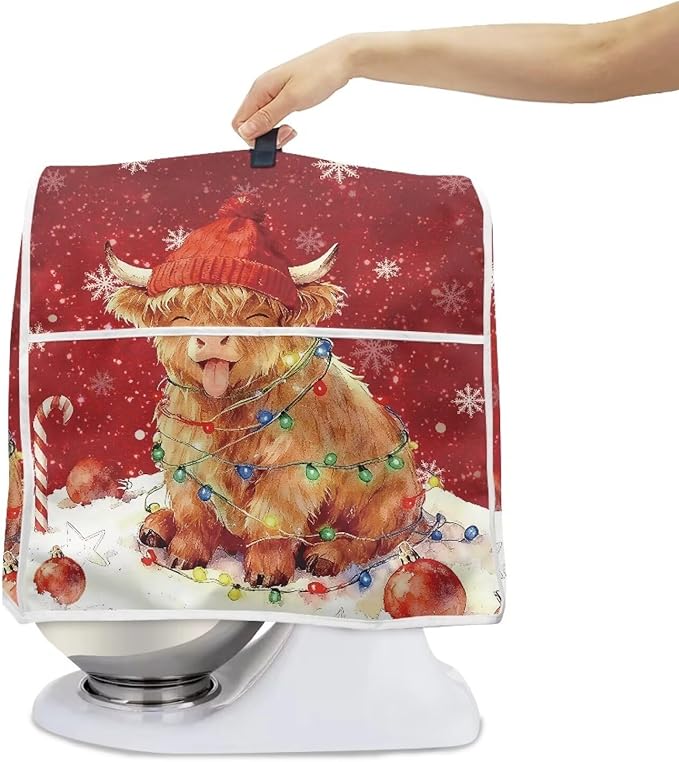 Highland Cow Stand Mixer Cover Dust Protective Christmas Stand Mixer Covers - Image 6