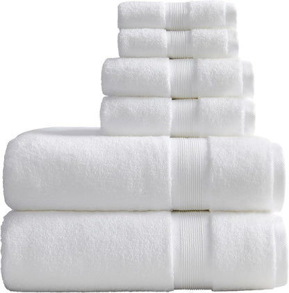 springtree home luxury bamboo rayon bath towel set, main product view