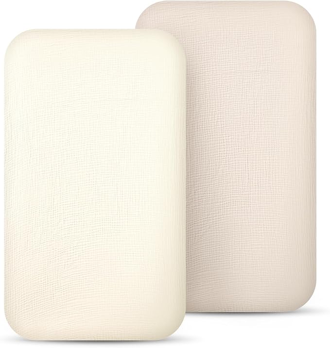 lulumoon Muslin Bassinet Sheets by Lulumoon