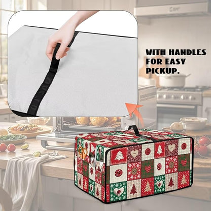 Christmas Holiday Decor Toaster Oven Cover Countertop Convection Oven Cover - Image 4