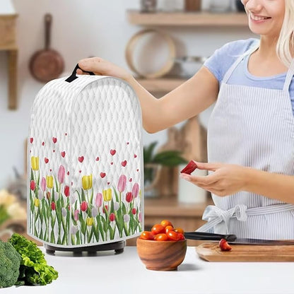 Tulip Flower Blender Cover Kitchen Home Decor Appliance Cover Dust Protection - Image 2