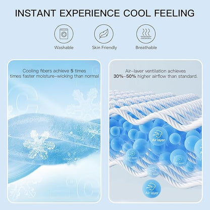 Cooling Mattress Topper Queen Size - Image 4
