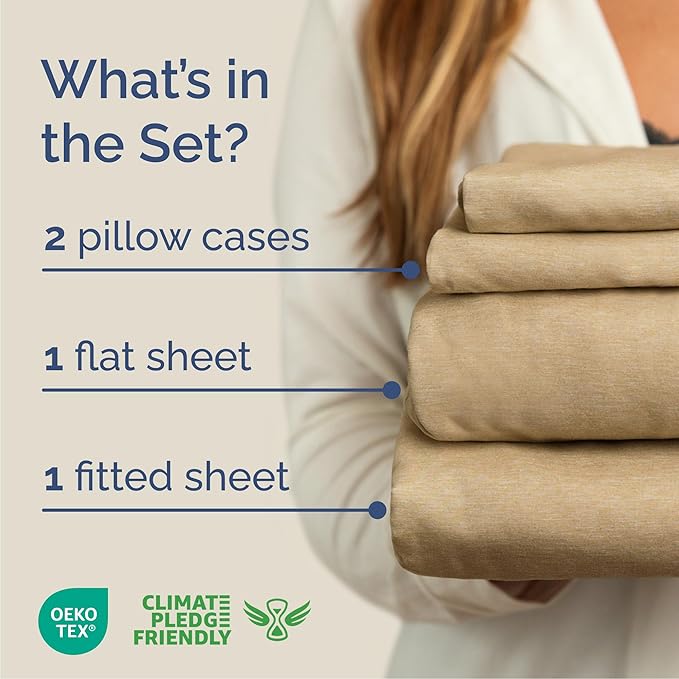 Cal King Size 4 Piece Sheet Set - Image 2